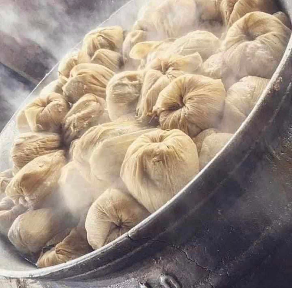 Das Fermentieren von Lebensmitteln 3 Kenkey