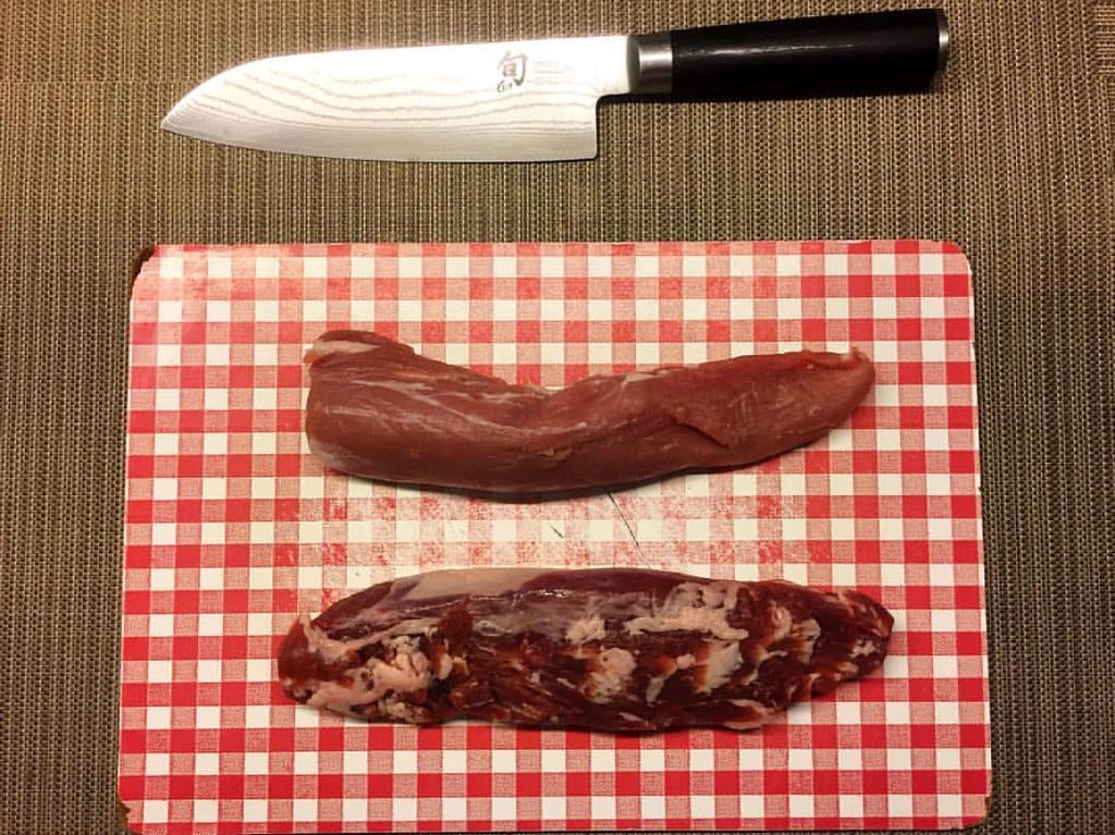 Schweinefilet im Vinschgerlteig 1 Schweinefilet im Vinschgerlteig