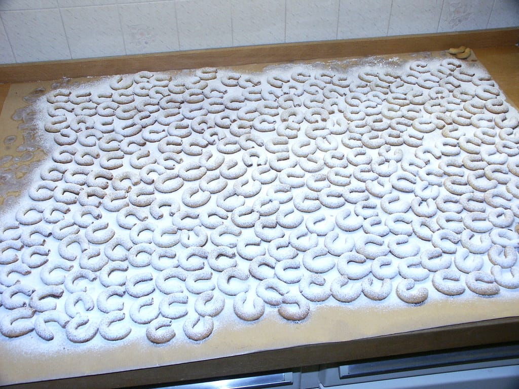 3 mal Vanillekipferl zum Ausprobieren! 3 vanillekipferl