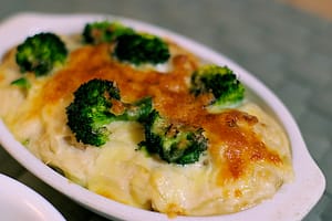 Erdäpfel-Kren-Gratin