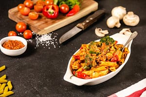 pasta, penne, noodles Pasta Primavera
