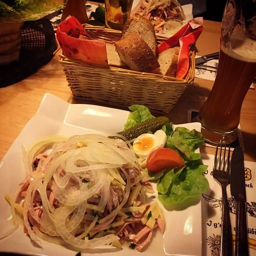 Schweizer Wurstsalat 1 Schweizer Wurstsalat