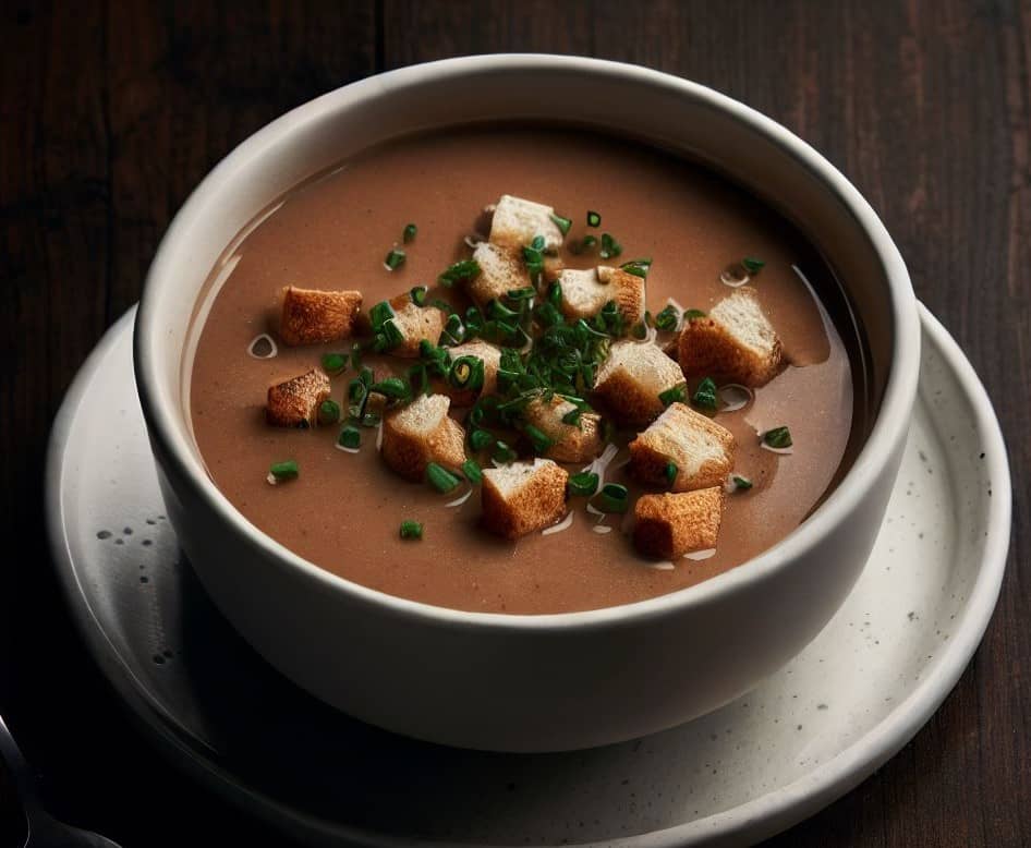 Gmundner Kirchtagssuppe - Ein herzhafter Genuss mit Wildfleisch! 1 Gmundner Kirchtagssuppe